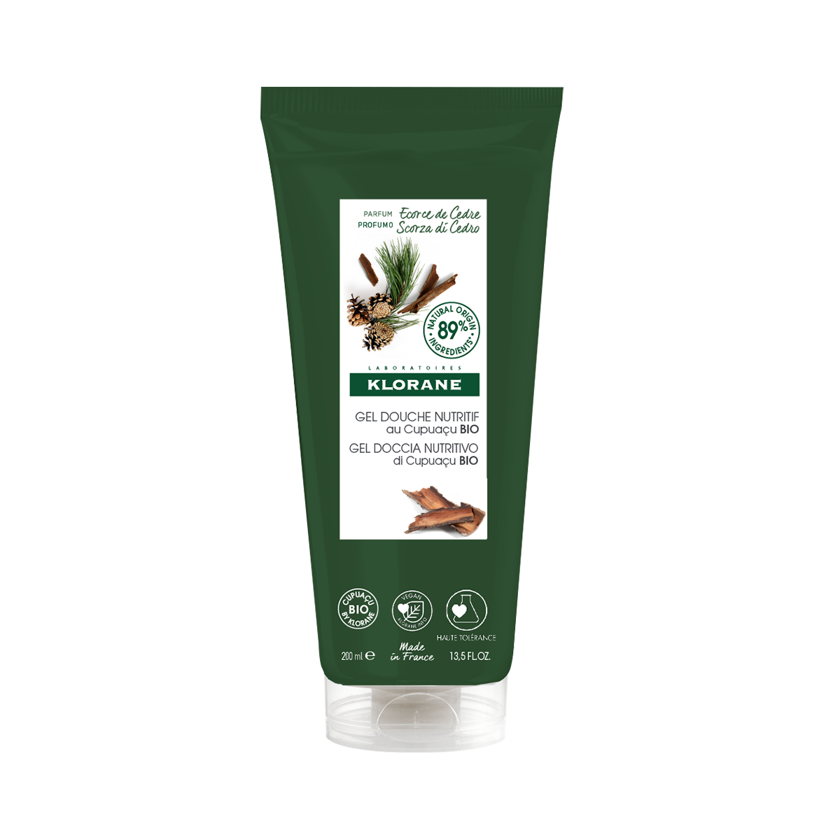 Klorane Duschgel Zedernrinde 200 ml