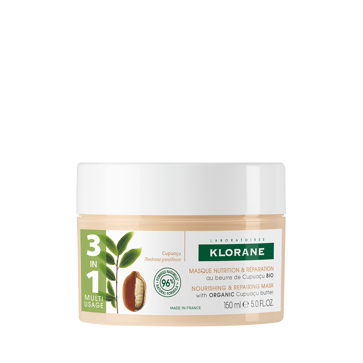 Klorane Haarmaske Cupuaçu Bio 150 ml