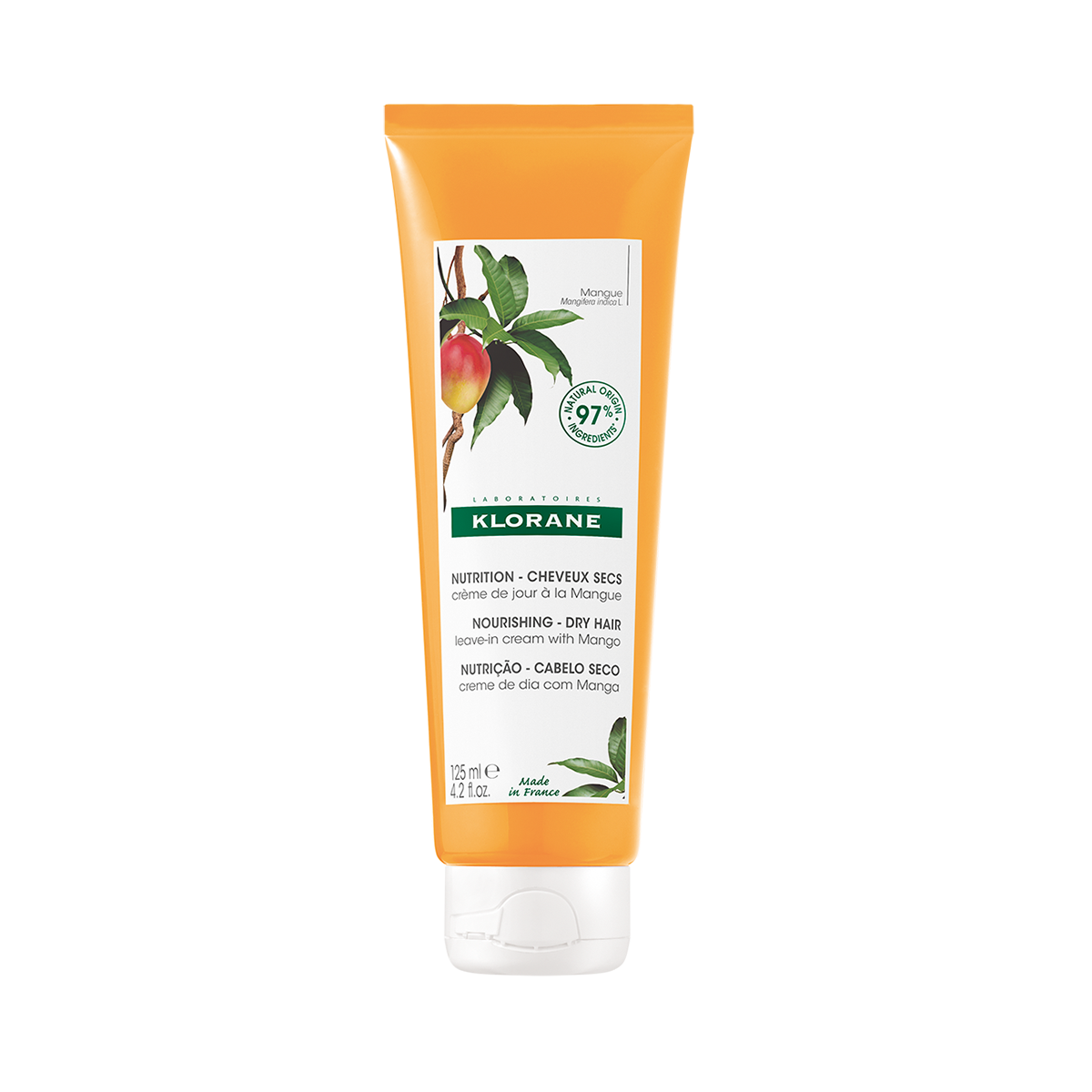 Klorane Haartagescreme Mango 125 ml