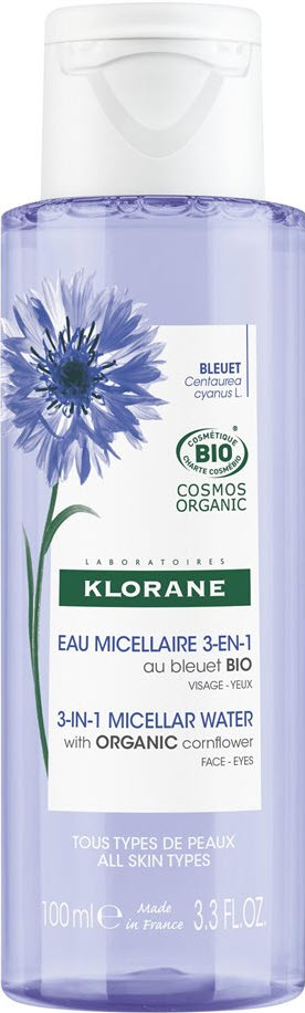 Klorane Mizellen-Lotion Gesicht & Augen Bleuet Fl 100 ml