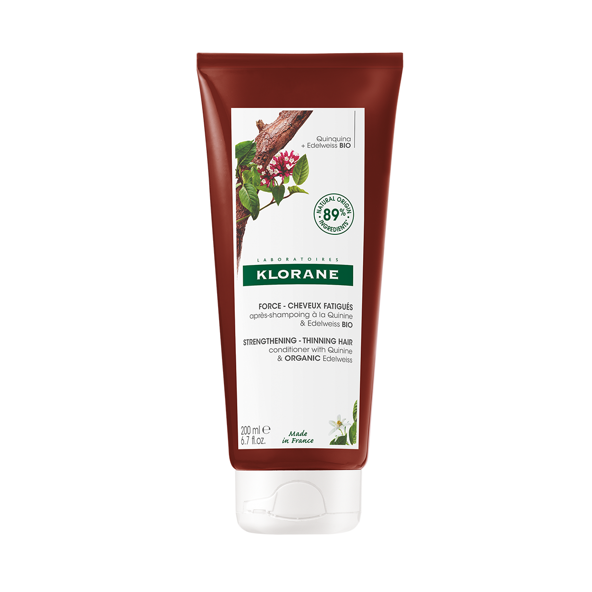 Klorane Pflegebalsam Chinin Edelweiss 200 ml