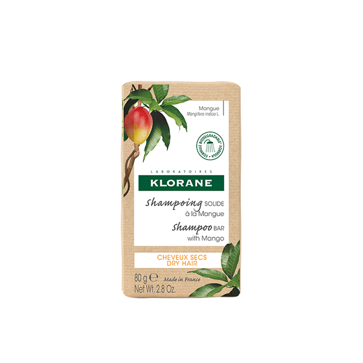 Klorane Shampoo-Bar Mango 80 g