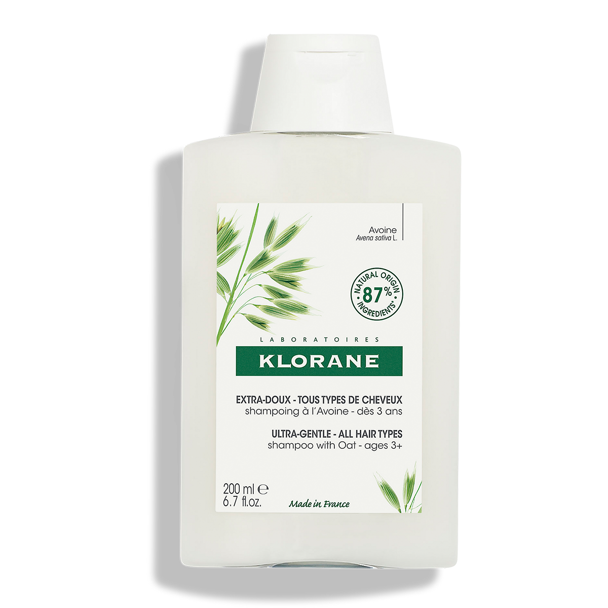 Klorane Shampoo Hafer Bio Tb 200 ml