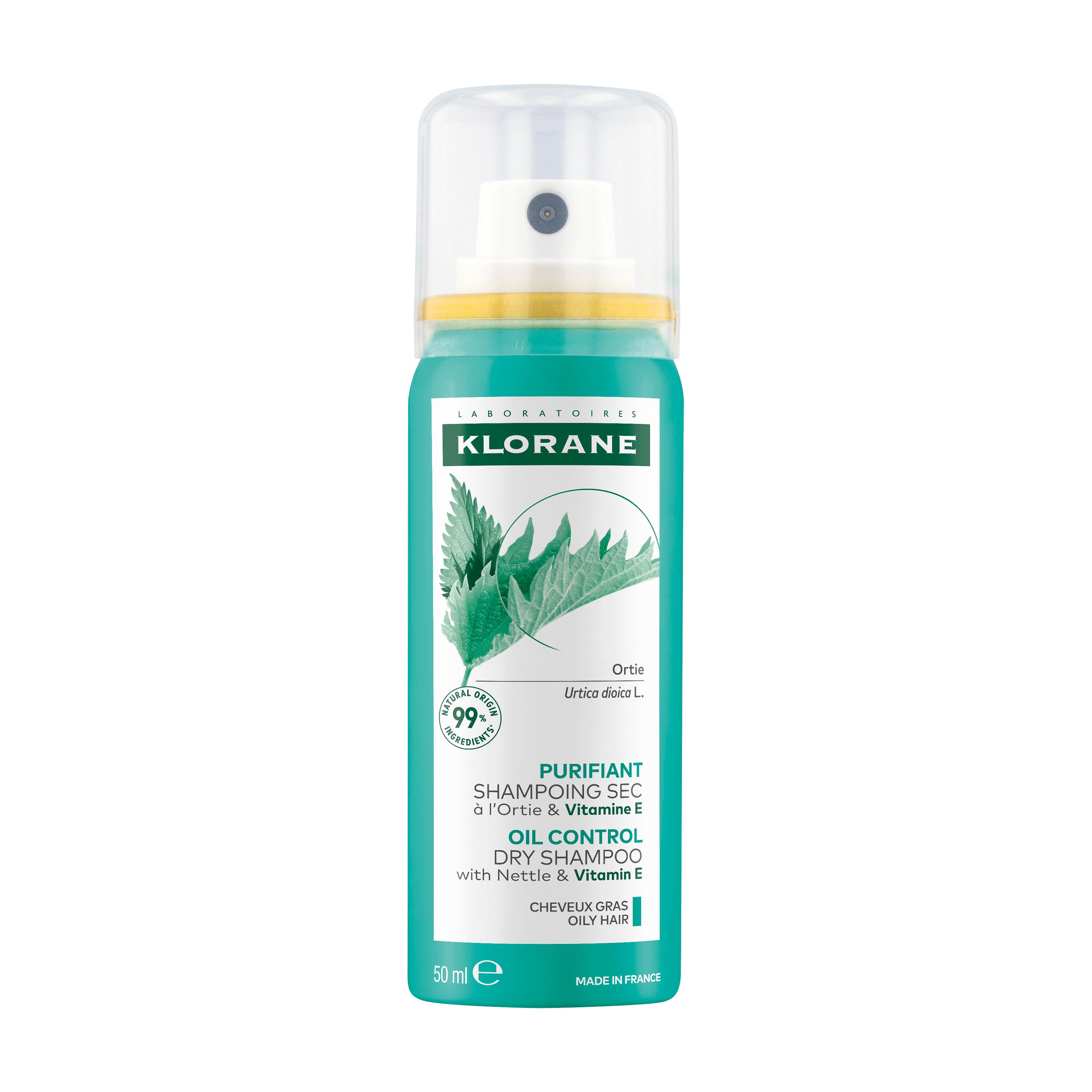 Klorane Trockenshampoo Brennnessel Aeros Spr 50 ml