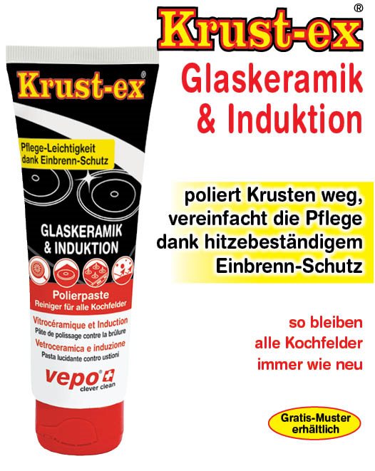 Krust Ex Glaskeramikreiniger und Induktion 130 g