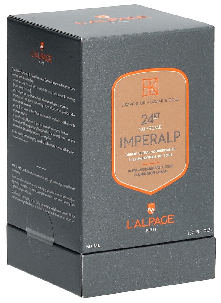 L'alpage Imperalp Creme für einen strahlenden Teint ultra-pflegend 50 ml