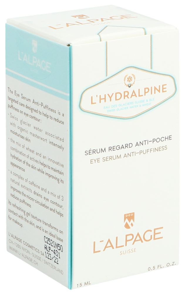 L’alpage L’Hydralpine Augenserum gegen Schwellungen 15 ml