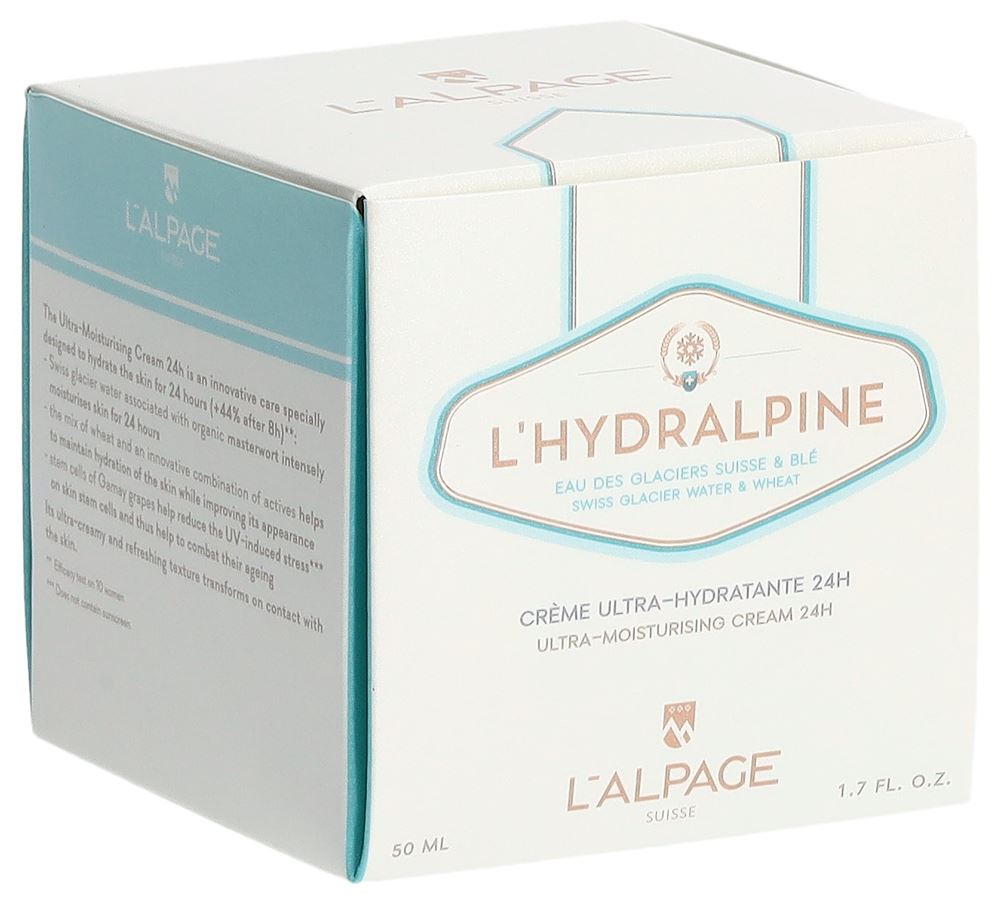 L'alpage L'Hydralpine Creme 24h ultra-feuchtigkeitsspendend 50 ml