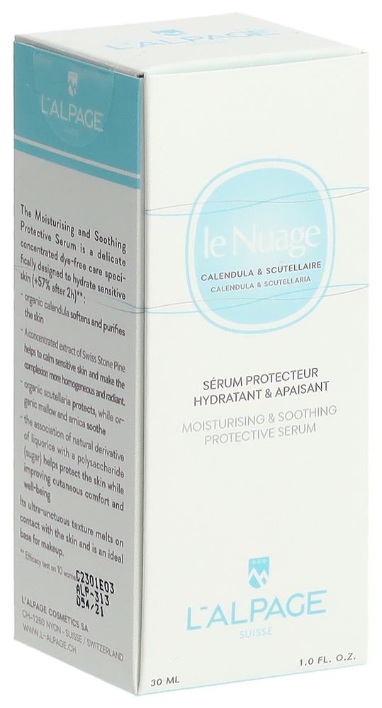 L'alpage Le Nuage Serum schützend feuchtigkeitsspend & beruhigend 30 ml