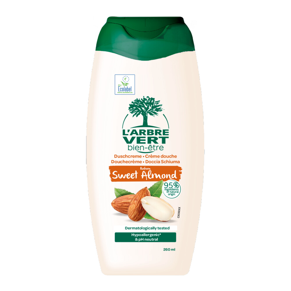 L'arbre Vert Dusch Sweet Almond Fl 260 ml