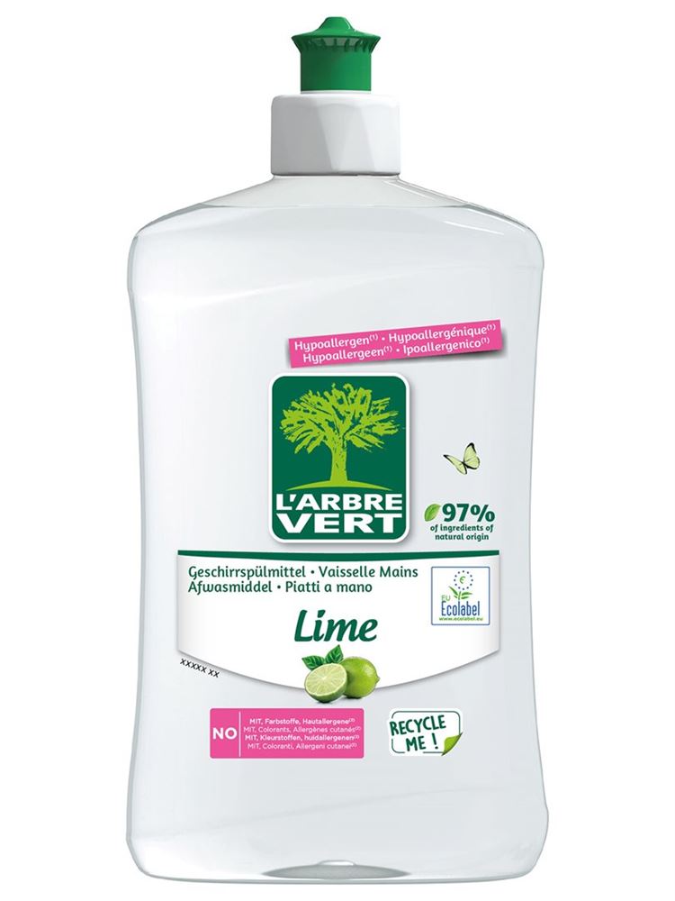 L’arbre Vert Geschirrspülmittel Limette Fl 500 ml