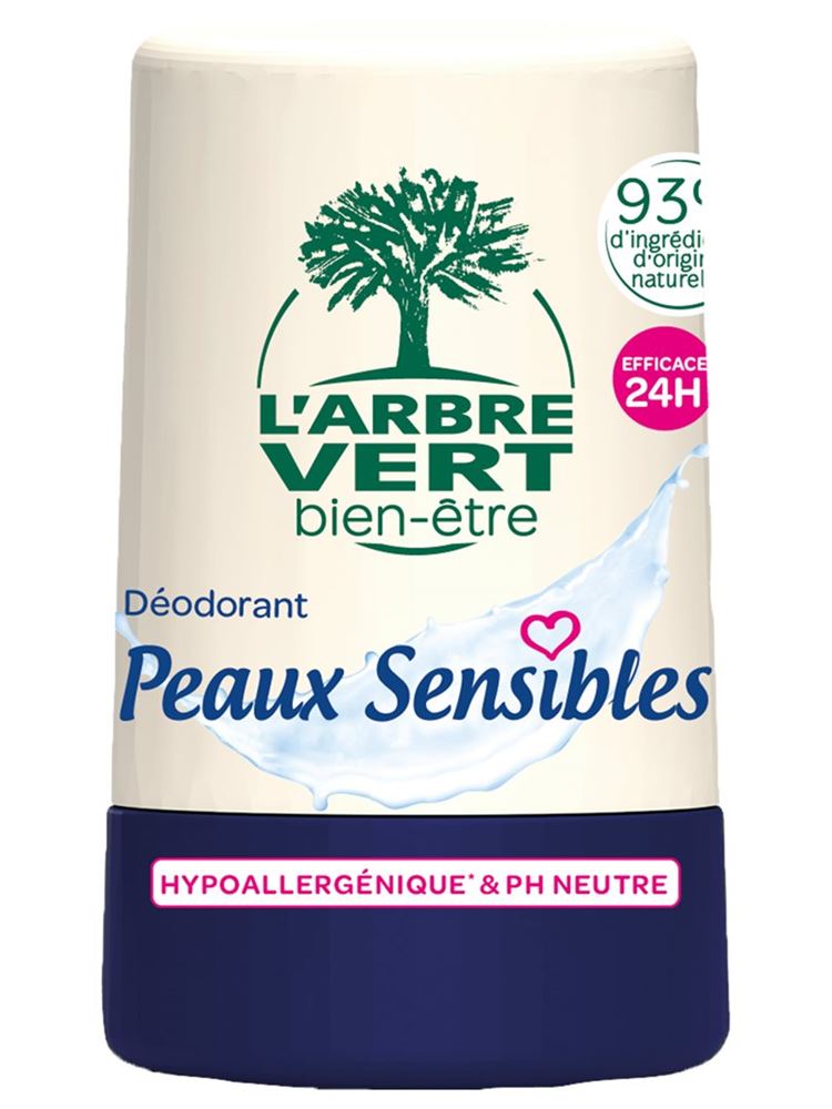 L'arbre Vert Öko Deodorant Roll-on Empfindliche Haut 50 ml