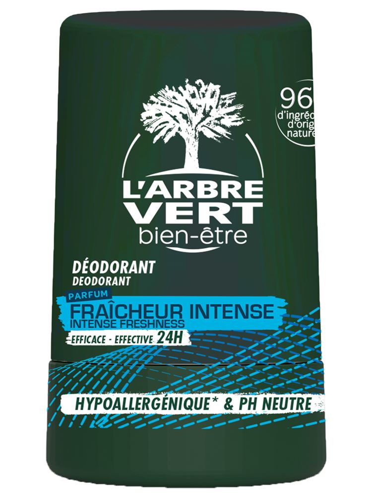 L’arbre Vert Öko Deodorant Roll on Mann Provitamin B5 französisch 50 ml