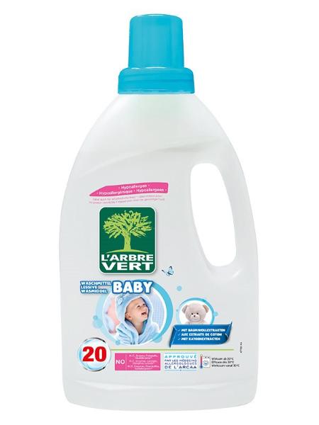 L'arbre Vert Öko Flüssigwaschmittel Baby Fl 1.2 lt