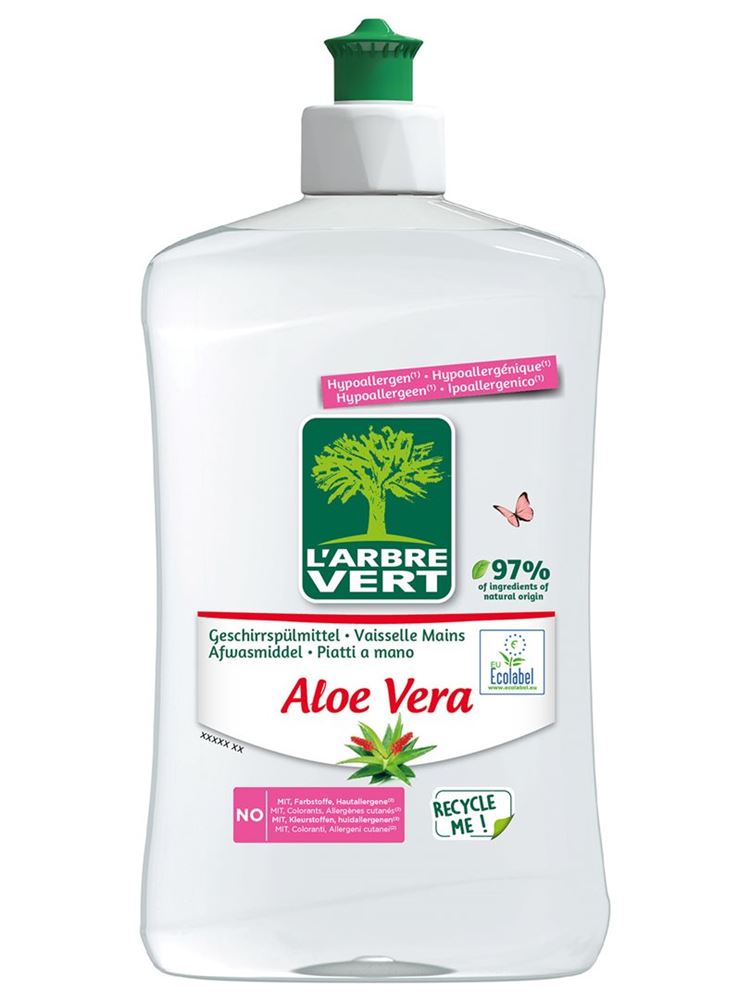 L’arbre Vert Öko Geschirrspülmittel Aloe Vera Fl 500 ml