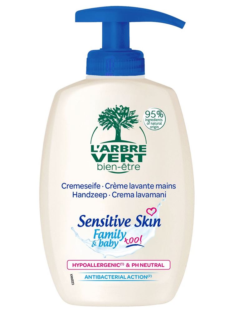 L'arbre Vert Öko Handseife flüssig Sensitive Skin Disp 300 ml