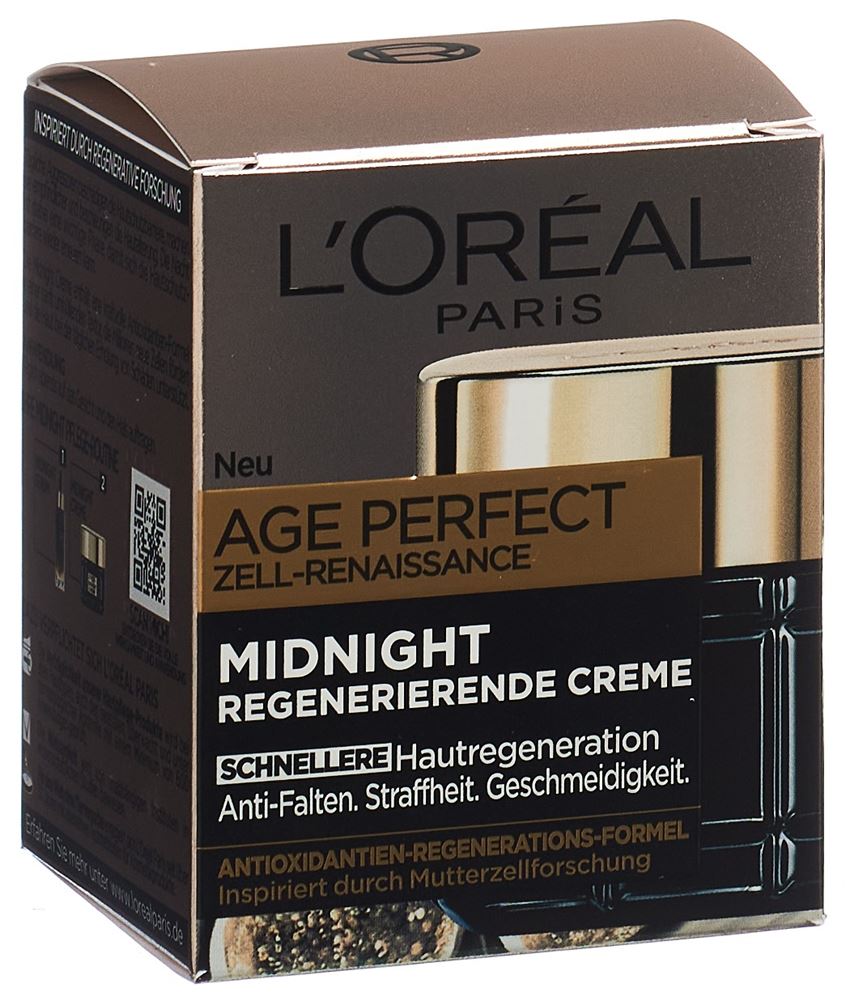 L'Oréal Paris Age Perfect Zell-Renaissance Midnight Creme Topf 50 ml