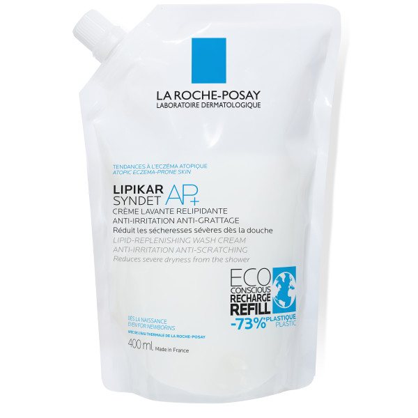 La Roche Posay Lipikar syndet AP+ Nachfüllpackung Btl 400 ml