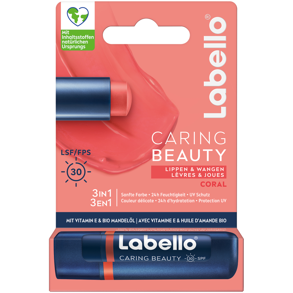 Labello Caring Beauty Coral Stick 4.8 g