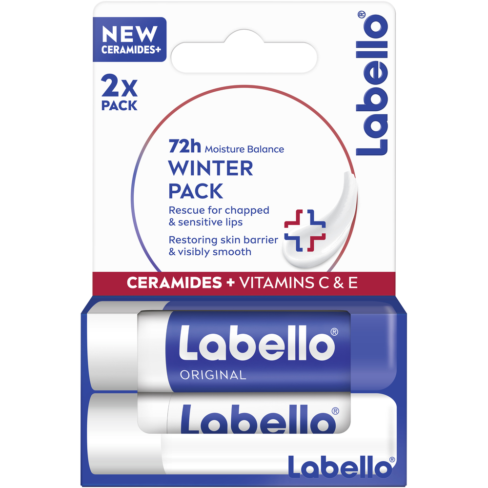 Labello Original & Repair Lip Winterpack 2 Stick 4.8 g