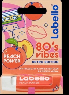 Labello Peach Power Retro Edition Stick 4.8 g