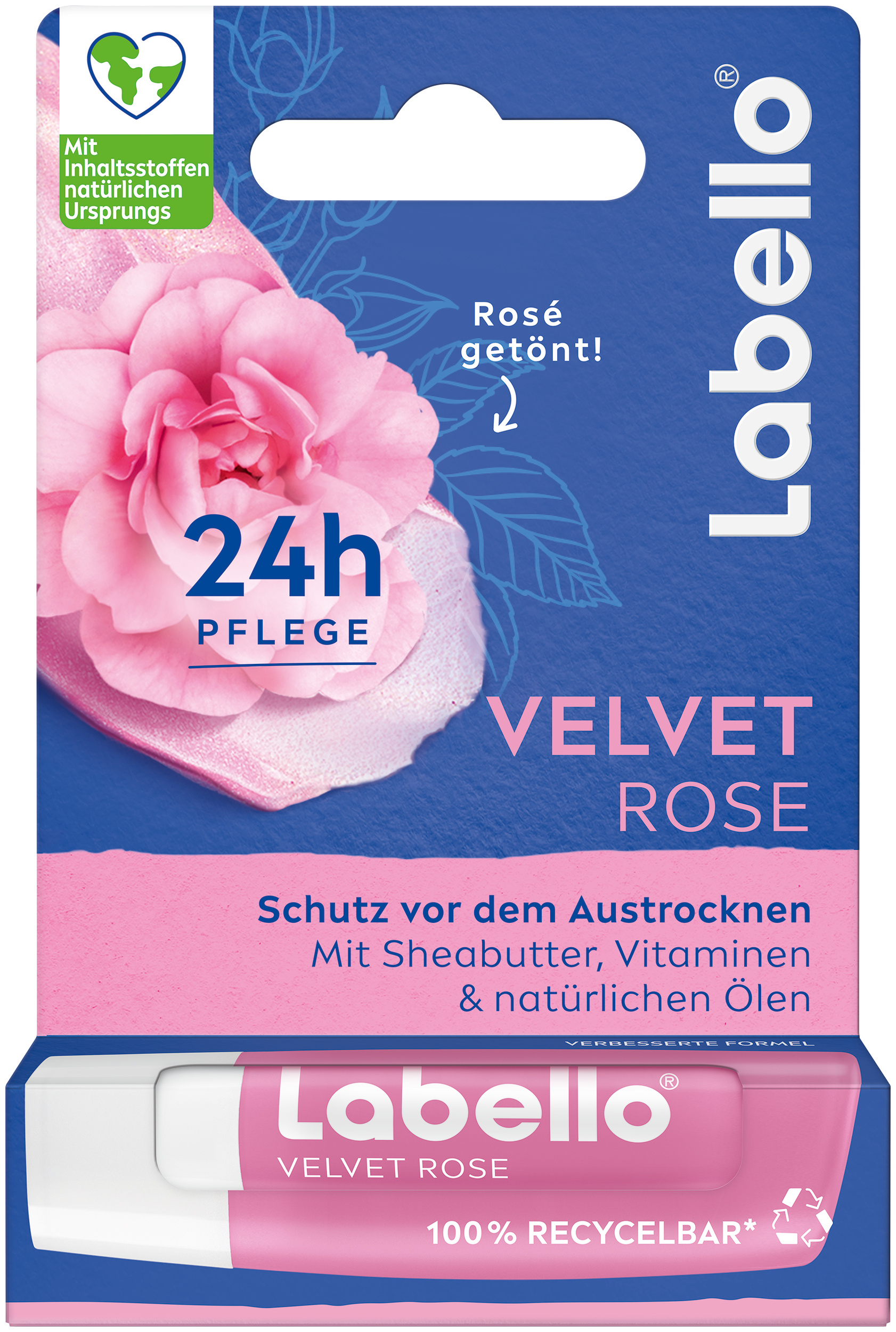 Labello Velvet Rose Stick 4.8 g