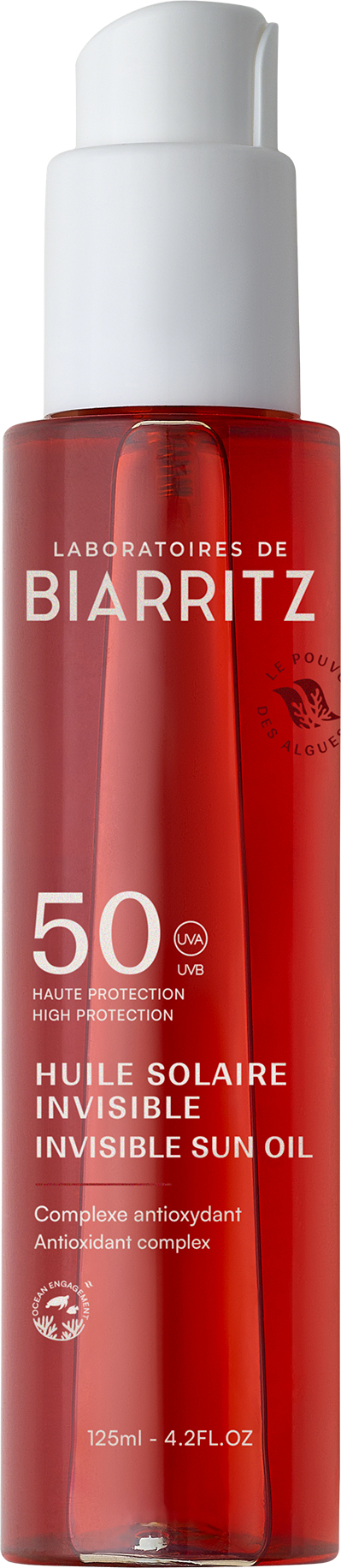 Laboratoires de Biarritz Sonnenöl Invisible Lsf50 Disp 125 ml