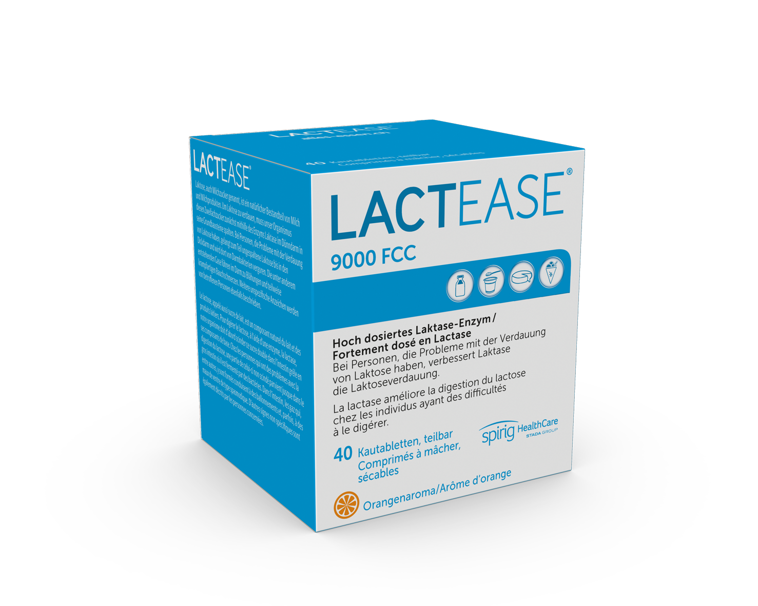 Lactease 9000 FCC Kautabl teilbar 40 Stk