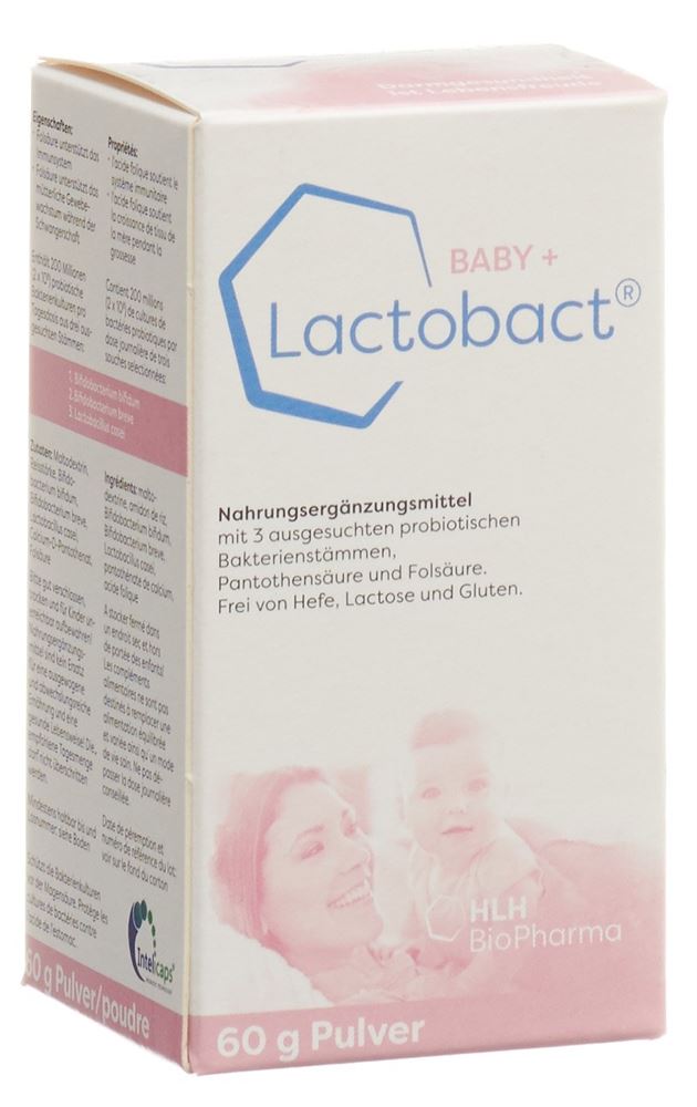 Lactobact Baby + Pulver 60 G