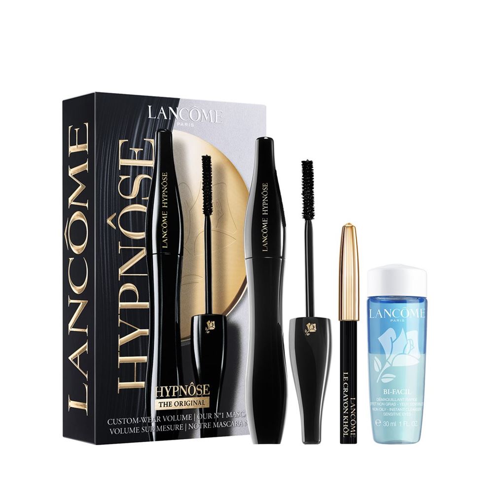 Lancôme Hypnôse Mascara Set Hypnôse Mascara 001 + Crayon Khôl Eye Pen Mini 27 + Bi-Facil Yeux 30ml