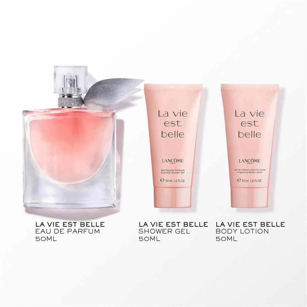 Lancôme La Vie est Belle 50ml + L50 + Shower Gel 50ml Set X25