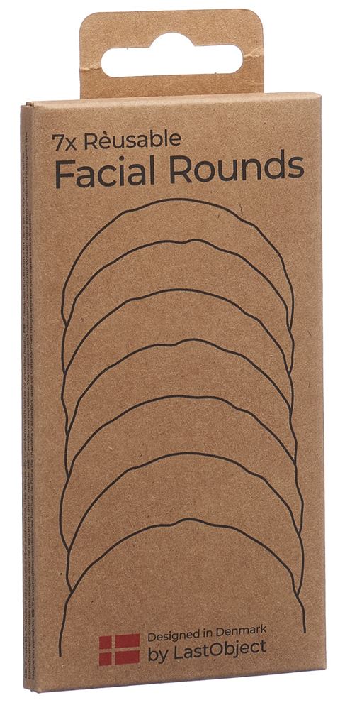 LastRound Nachfüllpackung wiederverwendbare Wattepads 7 Stück