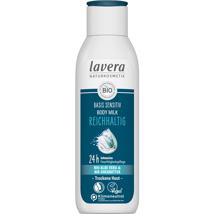 Lavera Basis Sensitiv Bodymilk reichhaltig Aloe-Vera & Shea Fl 250 ml