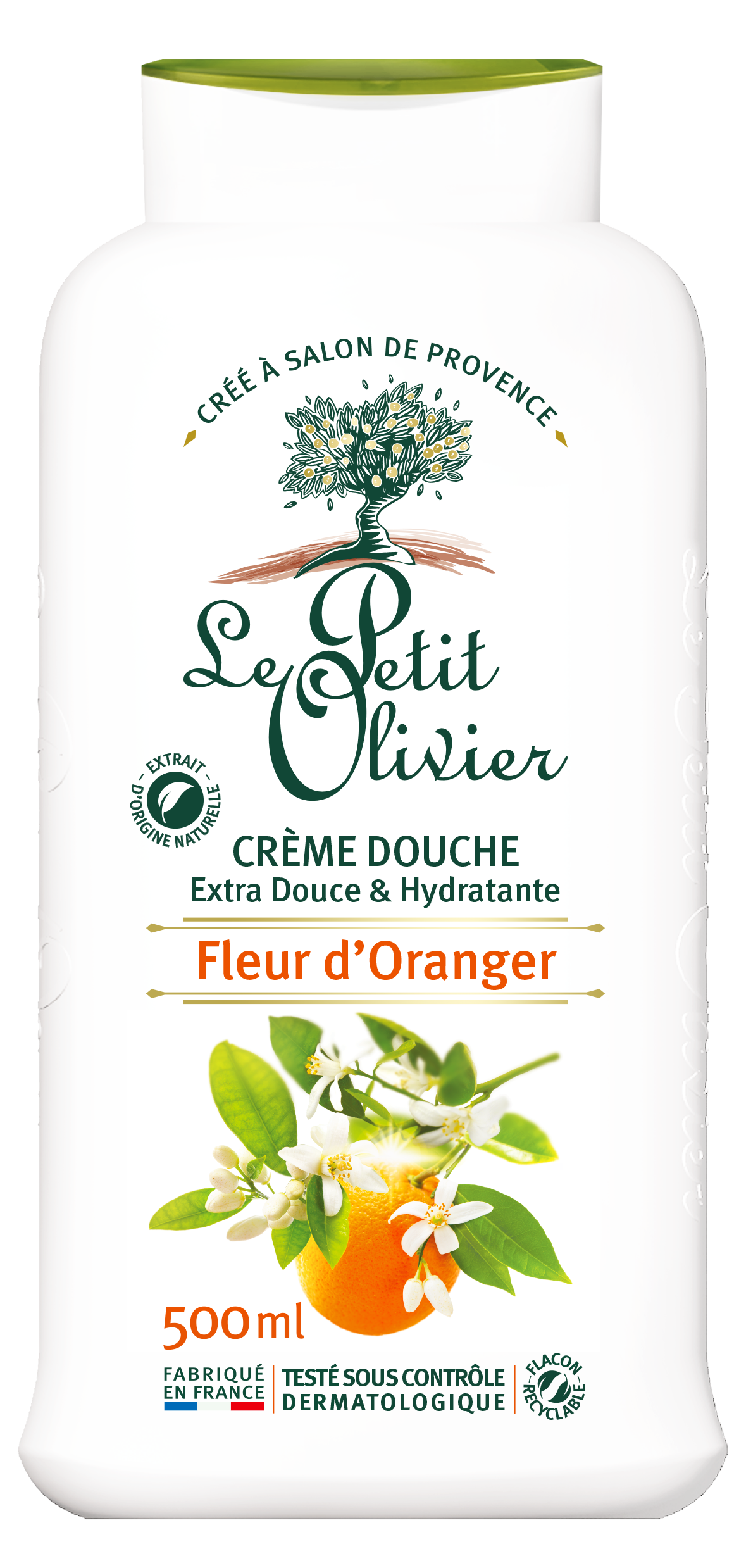 Le Petit Olivier Duschcreme extra douce fleur d’oranger 500 ml