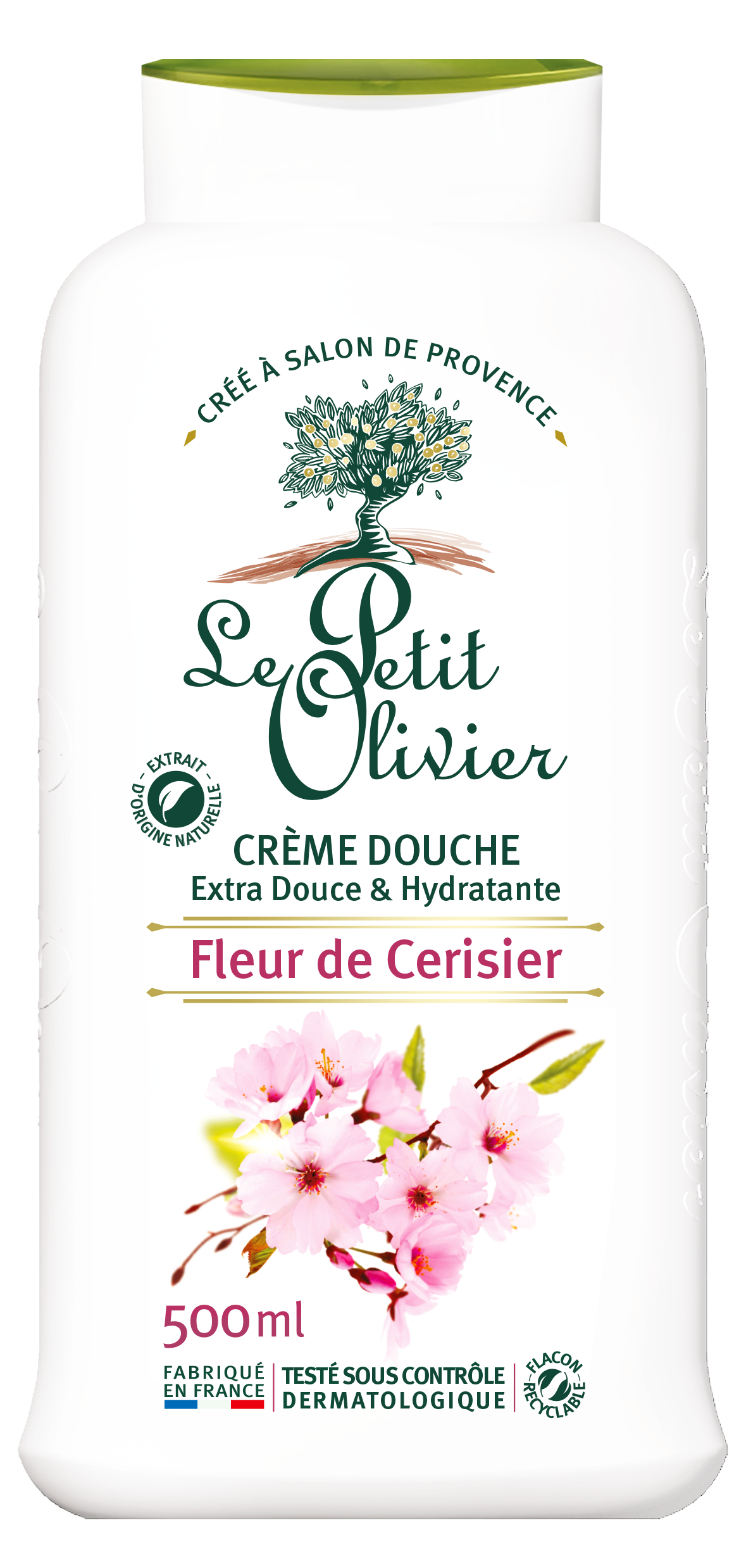 Le Petit Olivier Duschcreme fleur de cerisier 500 ml