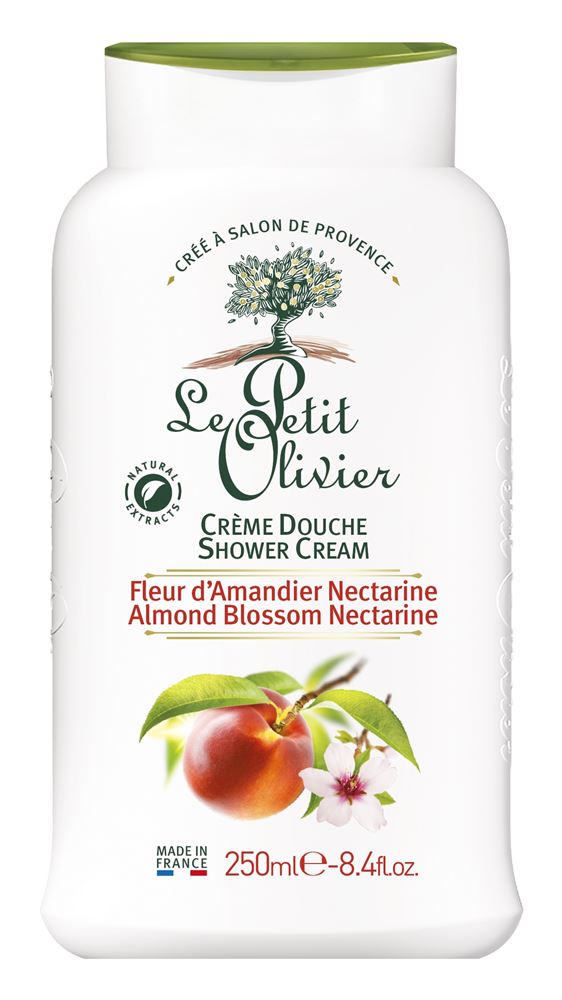 Le Petit Olivier Duschcreme Mandelblüten-Nektarine Fl 250 ml