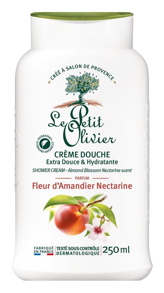Le Petit Olivier Duschcreme Mandelblüten-Nektarine Fl 250 ml
