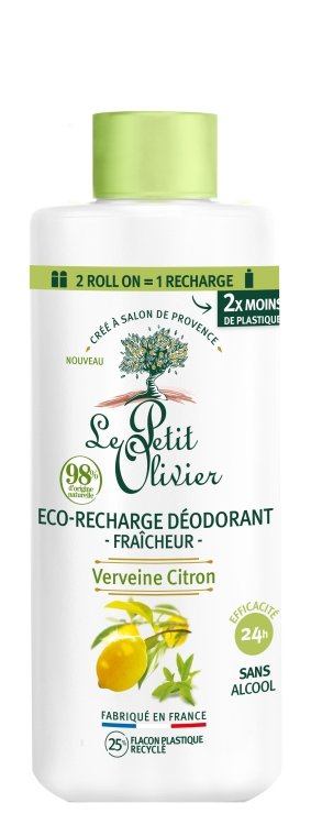 Le Petit Olivier Frisches Deodorant Zitronenverbene Zitrone Eco-Nachfüller Fl 100 ml