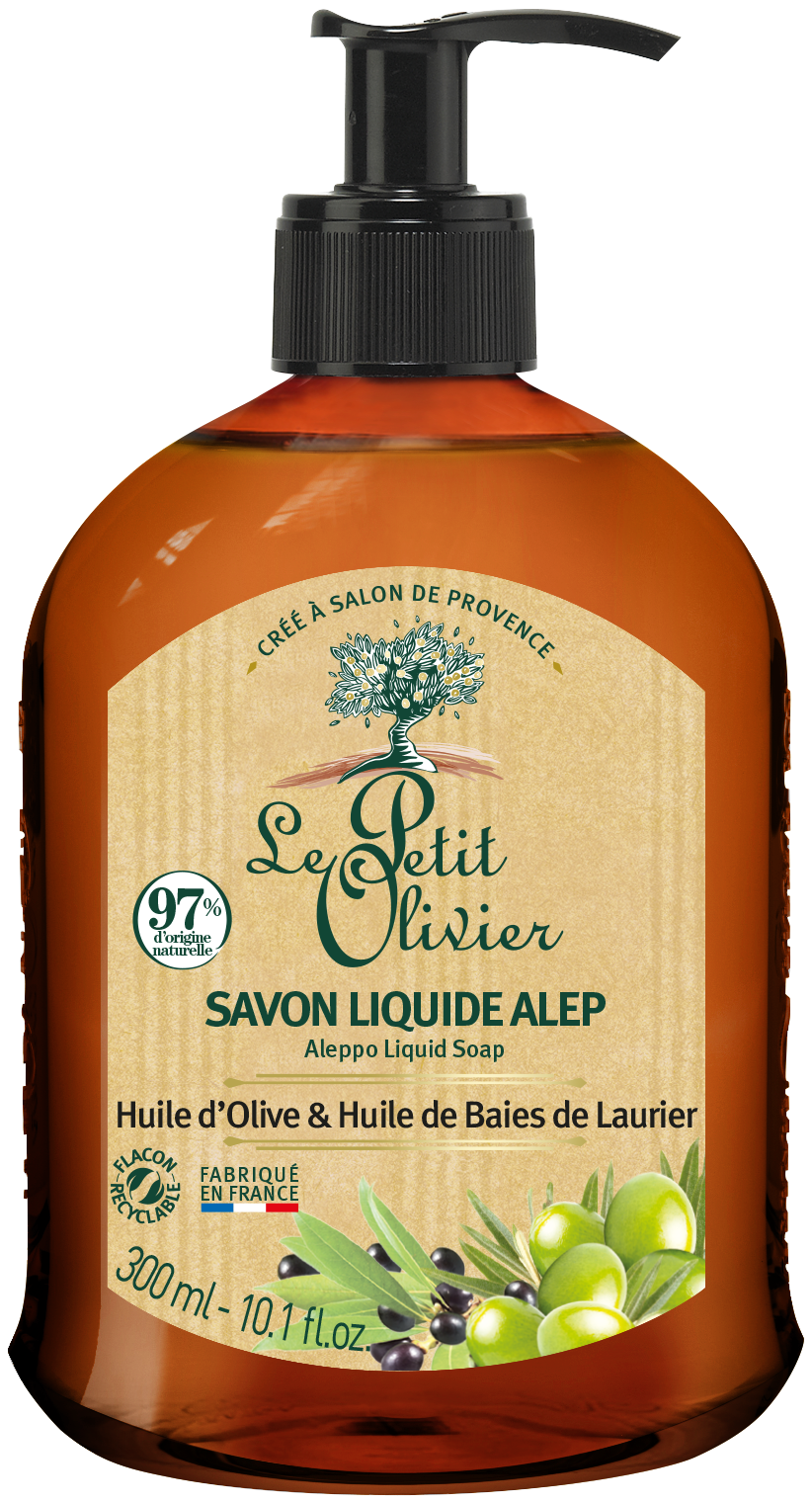 Le Petit Olivier savon liquide d’Alep 300 ml