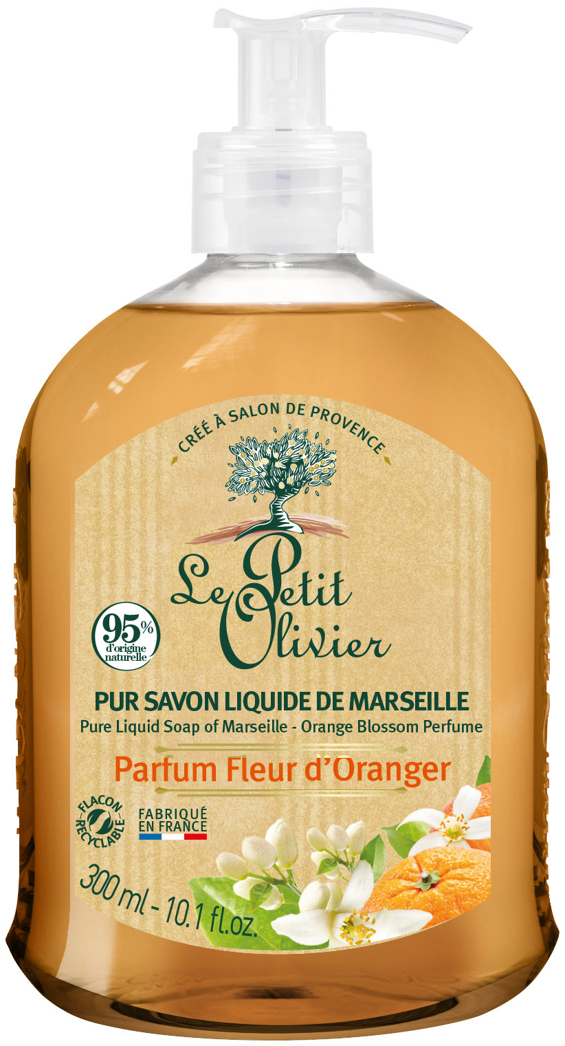 Le Petit Olivier savon liquide fleur d’oranger 300 ml