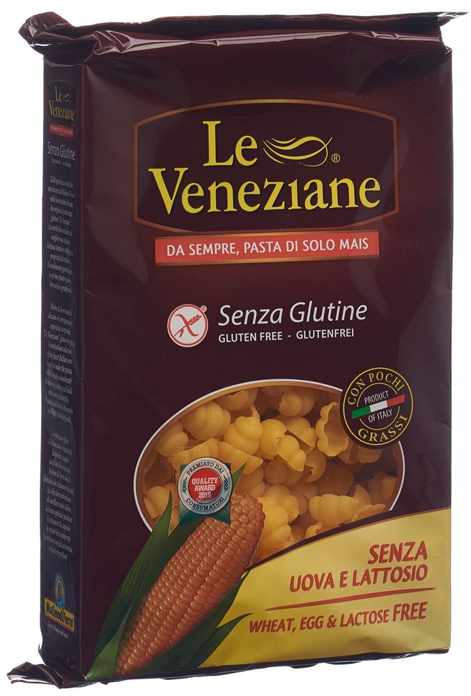 Le Veneziane Teigwaren Gnocchi Rigate aus Mais glutenfrei 250 g