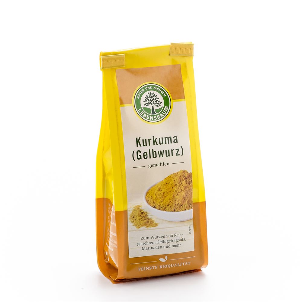 Lebensbaum Kurkuma Gemahlen Beutel 50 G