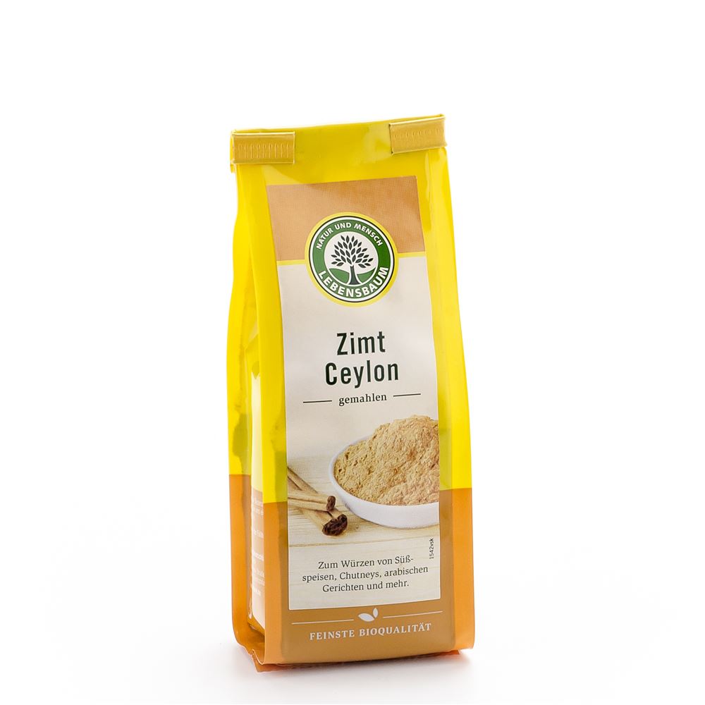 Lebensbaum Zimt Ceylon Gemahlen Beutel 50 G