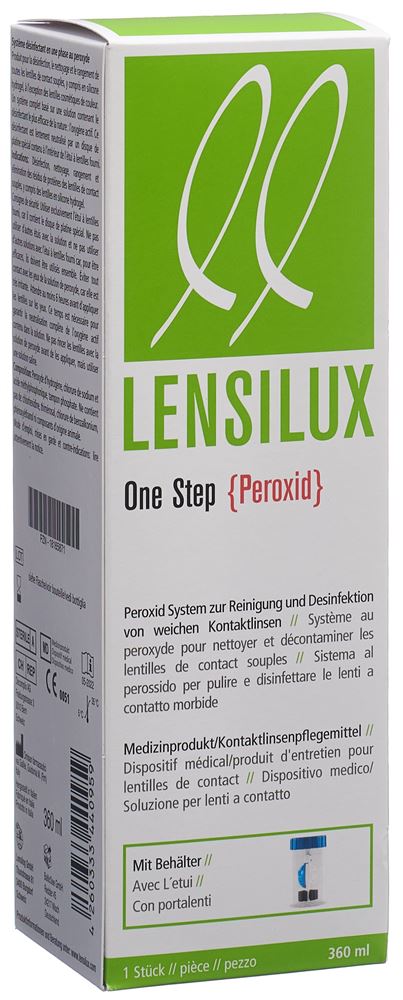 Lensilux One Step Perox Platin +Katalysator Behälter Fl 360 ml