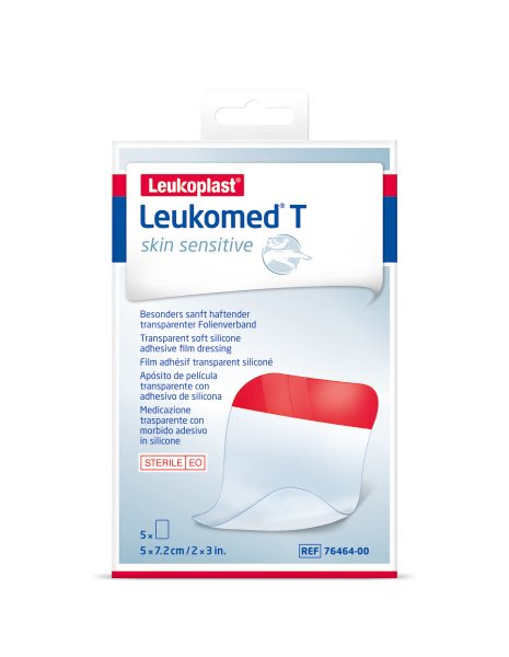 Leukomed T skin sensitive 5x7.5cm 5 Stk
