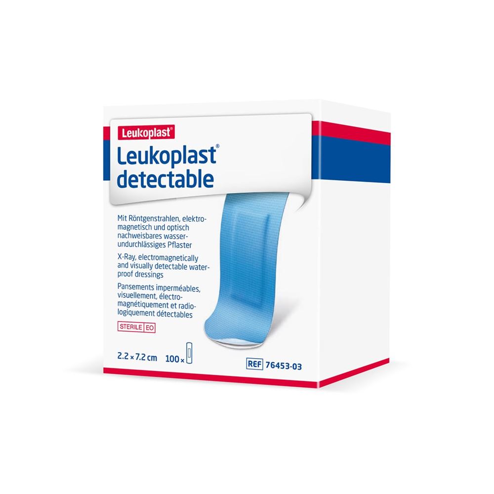 Leukoplast Detectable 2.2×7.2cm 100 Stk