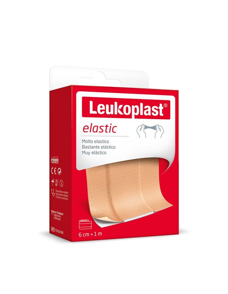 Leukoplast elastic 6cmx1m Rolle