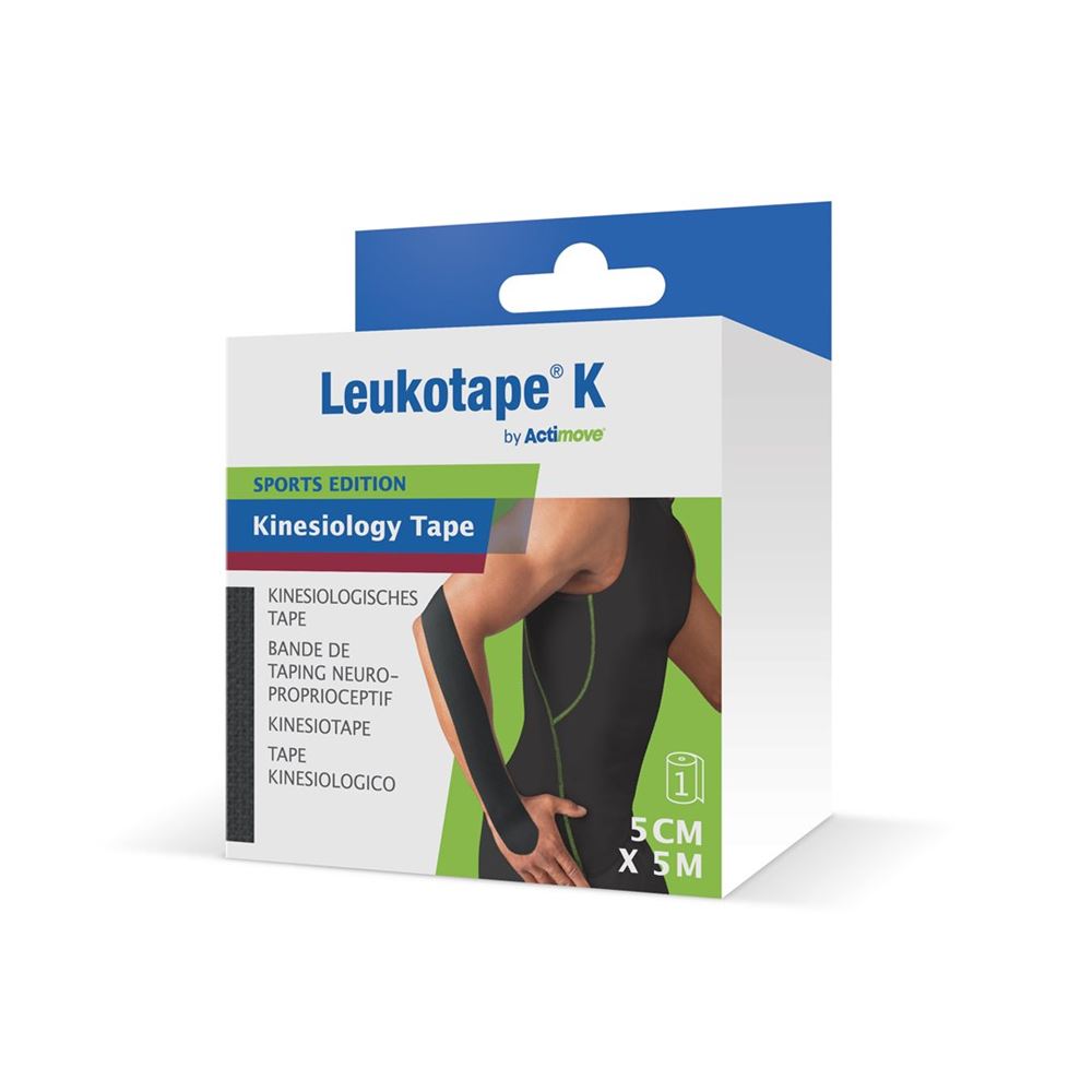 Leukotape K by Actimove 5cmx5m black