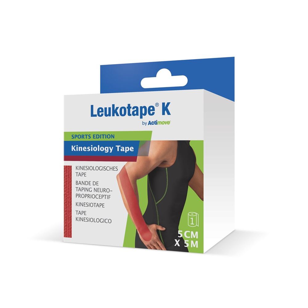 Leukotape K by Actimove 5cmx5m red