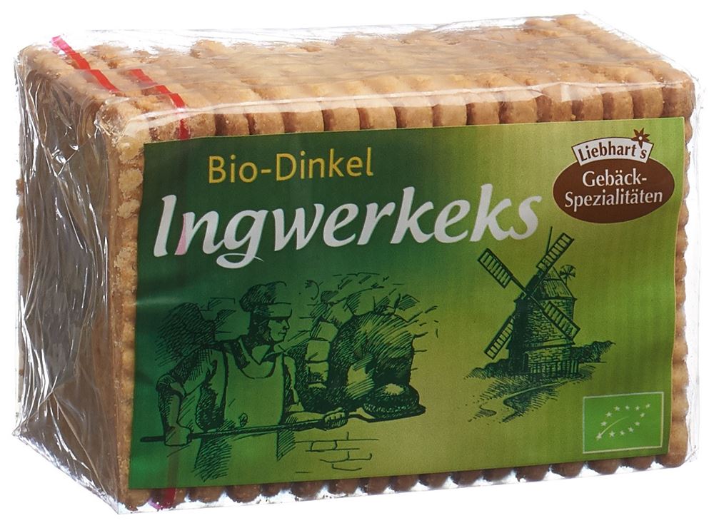 Liebhart Keks Dinkel Ingwer Bio 200 g